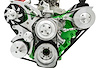 Ultra Mid-Mount Serpentine Drive Kits Chrysler Big Block 383-400 Low-Deck V8 - image 1