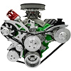 Ultra Mid-Mount Serpentine Drive Kits Chrysler Big Block 440 Tall-Deck V8 - image 1