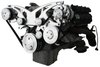 40710-06 Chrysler Gen III Hemi Style Track Serpentine System - AC & PS - Chrome - image 2