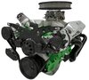 40720-08 Big Block Chrysler Revolver Serpentine System - AC & ALT - Black - image 2