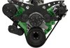 40720-08 Big Block Chrysler Revolver Serpentine System - AC & ALT - Black - image 3