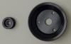 CHEVY VETTE 84-87 2 PC PULLEY BLK KIT - image 1