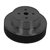 4312-08 Chevy Trucks Serpentine Water Pump Pulley - '88-95 - Black - image 1