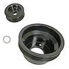 4350-08 Chevy Trucks Big Block Serpentine Pulley Kit - '88-95 - Black - image 1