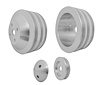 Corvette V-Belt Pulley Kit - Performance Series 1971-1982 Small Block Chevy Corvette - image 1