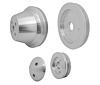 V-Belt Pulley Set - Performance Ratio Small Block Chevy - image 1