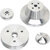 *USED - V-Belt Pulley Set - Performance Ratio Small Block Chevy - image 1
