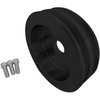 6031-08 Small Block Chevy Crankshaft Pulley - SWP - 2V - Black - image 2