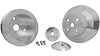 V-Belt Pulley Set - Performance Ratio Small Block Chevy - image 1