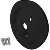 6111-08 Small Block Chevy Crankshaft Pulley - 1V - SWP - Black - image 2