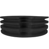 6151-08 Small Block Chevy High Flow Crankshaft Pulley - 3V - Black - image 2