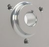 *USED - Power Steering Pulley Saginaw press-fit style - image 2