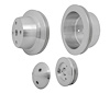V-Belt Pulley Set - High Water Flow Ratio Small Block Chevy - image 1