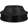 6322-08 Chevy Serpentine Water Pump Pulley - LWP - Black - image 2