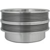 6331-09 Small Block Chevy Serpentine Crankshaft Pulley - 2V - 5 & 6 Rib - Silver - image 2