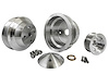 Serpentine Conversion Pulley Set - Mid Performance Ratio Small Block Chevy - image 1