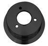 7106-08 Big Block Chevy High Flow V-Belt Crankshaft Pulley - 1V - LWP - Black - image 2