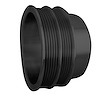7231-08 Big Block Chevy Serpentine Crankshaft Pulley - LWP - 2V - Black - image 1