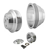 Serpentine Conversion Pulley Set - High Water Flow Ratio Big Block Chevy - image 1