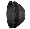 7311-08 Big Block Chevy High Flow Serpentine Cranksfhaft Pulley - LWP - 1V - Black - image 1