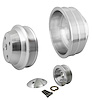 Serpentine Conversion Pulley Set - High Water Flow Ratio Big Block Chevy - image 1