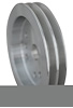 7911 Chevy 348-409 V-Belt Crankshaft Pulley; 2V; V-Belt - image 1
