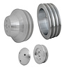 7920 Chevy 348-409 V-Belt Pulley Kit; 3V - image 1