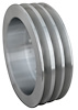 7921 Chevy 348-409 V-Belt Crankshaft Pulley; 3V - image 1