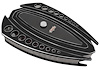 Grande Revolver Air Cleaner Kit Black Onyx finish - image 1