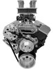 BA22040 Small Block Chevy Serpentine Pulley Kit - Billet Accessories - ALT Only - image 2