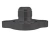BTH-215-08 Water Neck, Chevy LS Engine, Straight, Two-Piece, Billet, -16AN, Black - image 2