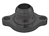 BTH-216-08 Water Neck, Chevy LS Engine, Straight, Two-Piece, Billet, -20AN, Black - image 1