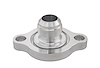 BTH-335 Water Neck Thermostat Housing, Big Block Ford 429/460, Ford 351 Cleveland, Billet, Straight,-16 AN, O-Ring, Clearcoat - image 1