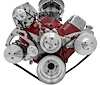 CA23073 Big Block Chevy Serpentine Conversion - Chrome Accessories, AC & PS - image 1