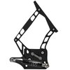 HH65MC-F-08 1965 Mercury Comet Billet Hood Hinges, Stainless Steel Gas Struts, Black Finish, Fiberglass Hood - image 3
