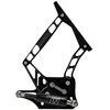 HH65MC-S-07 1965 Mercury Comet Billet Hood Hinges, Stainless Steel Gas Struts, Black Onyx Finish, Steel Hood - image 3