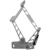HH66CK-F 1960-1966 Chevy C10 Truck Billet Hood Hinges, Gen I, Stainless Steel Gas Struts, Clear Coat Finish, Fiberglass Hood - image 2
