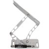 HH67BS-S 1965-1967 Chevy Biscayne Billet Hood Hinges, Gen IV, Stainless Steel Gas Struts, Clear Coat Finish, Steel Hood - image 3