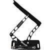 HH69C-S-07 1967-1969 Chevy Camaro Billet Hood Hinges, Gen I, Stainless Steel Gas Struts, Black Onyx Finish, Steel Hood - image 3