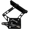HH70MCG-F-07 1967-1970 Mercury Cougar Billet Hood Hinges, Gen I, Stainless Steel Gas Struts, Black Onyx Finish, Fiberglass Hood - image 2