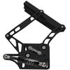 HH70MCG-S-08 1967-1970 Mercury Cougar Billet Hood Hinges, Gen I, Stainless Steel Gas Struts, Black Finish, Steel Hood - image 3