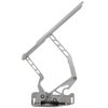 HH72CE-S-05 1968-1972 Chevy Chevelle & El Camino Billet Hood Hinges, Gen II, Stainless Gas Struts, Polished Finish, Steel Hood - image 2