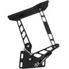 HH72CK-F-08 1967-1972 Chevy C10 Truck Billet Hood Hinges, Gen II, Stainless Steel Gas Struts, Black Finish, Fiberglass Hood - image 2