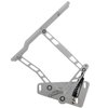 HH80CK-F 1973-1980 Chevy C10 Truck Billet Hood Hinges, Gen III, Stainless Steel Gas Struts, Clear Coat Finish, Fiberglass Hood - image 2