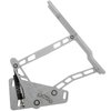 HH80CK-S 1973-1980 Chevy C10 Truck Billet Hood Hinges, Gen III, Stainless Steel Gas Struts, Clear Coat Finish, Steel Hood - image 3