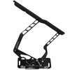 HH81C-F-07 1970-1981 Chevy Camaro Billet Hood Hinges, Gen II, Stainless Steel Gas Struts, Black Onyx Finish, Fiberglass Hood - image 3