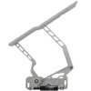 HH81C-S-05 1970-1981 Chevy Camaro Billet Hood Hinges, Gen II, Stainless Steel Gas Struts, Polished Finish, Steel Hood - image 2