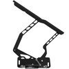 HH81C-S-08 1970-1981 Chevy Camaro Billet Hood Hinges, Gen II, Stainless Steel Gas Struts, Black Finish, Steel Hood - image 3