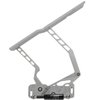 HH81P-F 1970-1981 Pontiac Firebird Billet Hood Hinges, Gen II, Stainless Steel Gas Struts, Clear Coat Finish, Fiberglass Hood - image 2