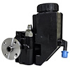 P2343-08 Ultra Series Power Steering Pump, GM Type II/ Saginaw TC Series with Integral Black Plastic Reservoir, Black Finish - image 1